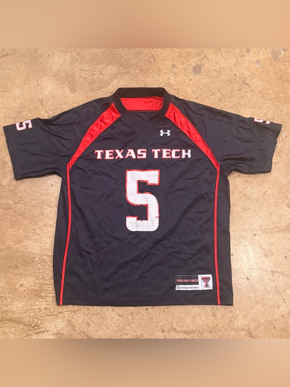 Texas Tech Under Armour Jersey Size small #5 Patrick Mahomes